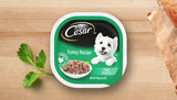 Cesar Gourmet Dog Food in Sealed Tray Turkey Recipe
