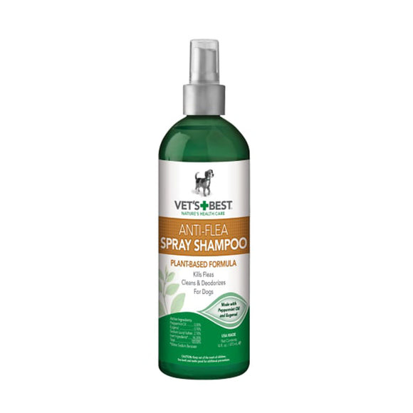 Vets Best Anti Flea Spray Shampoo For Dogs