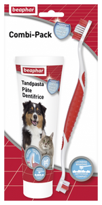Beaphar Toothbrush And Toothpaste Pack