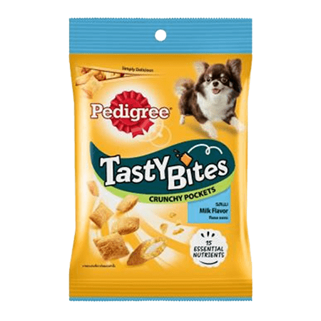 Pedigree Tasty Bites Crunchy Pockets with Milk