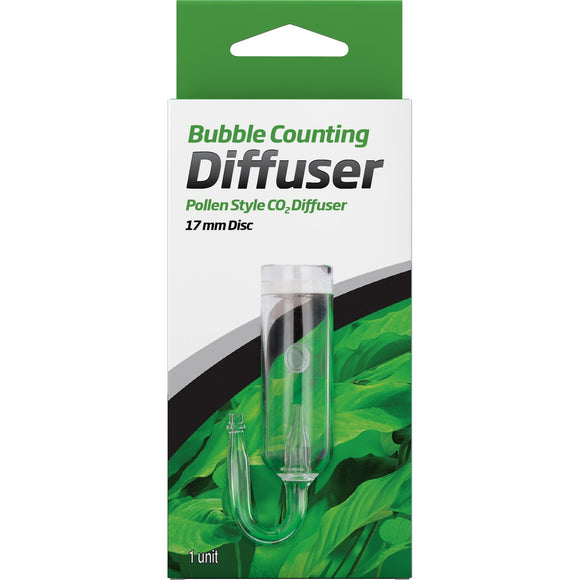 Seachem Glass Bubble Counting Diffuser Pollen Style CO2 Diffuser
