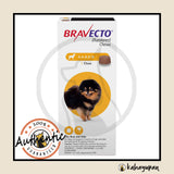 Bravecto Anti Tick, Flea and Mange Chewable for Dogs.