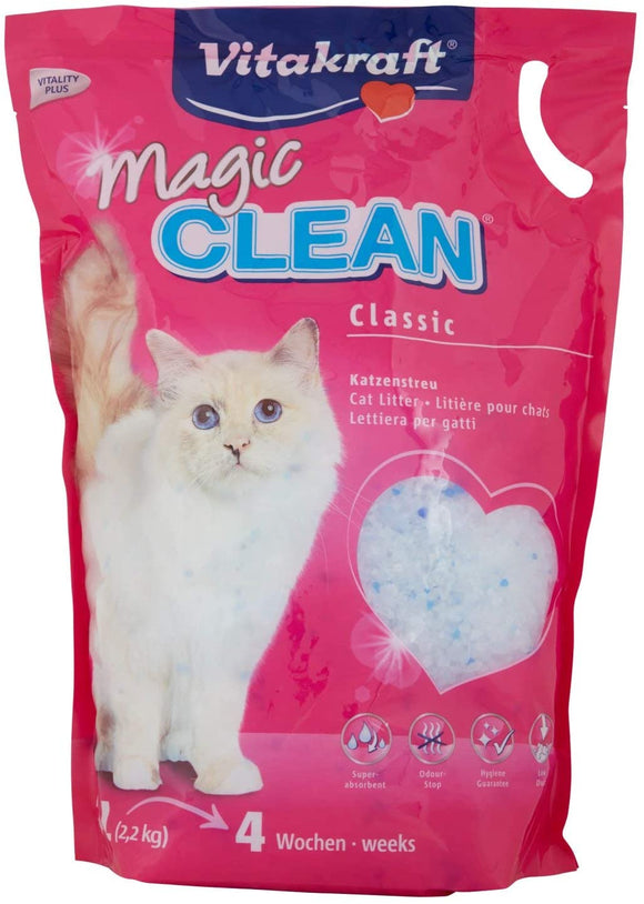 Vitakraft Magic Clean Silica Gel Cat Litter