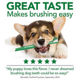 Vets Best Dental Care Kit(Toothbrush & Dental Gel Toothpaste)