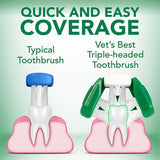 Vets Best Dental Care Kit(Toothbrush & Dental Gel Toothpaste)