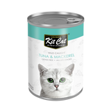 Kit Cat Premium Grain Free Canned Wet Food Tuna with Mackerel