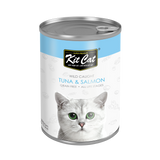 Kit Cat Premium Grain Free Canned Wet Food Tuna and Salmon