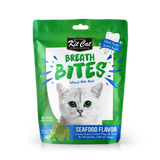 Kit Cat Breath Bites Dental Care Cat Treats Seafood