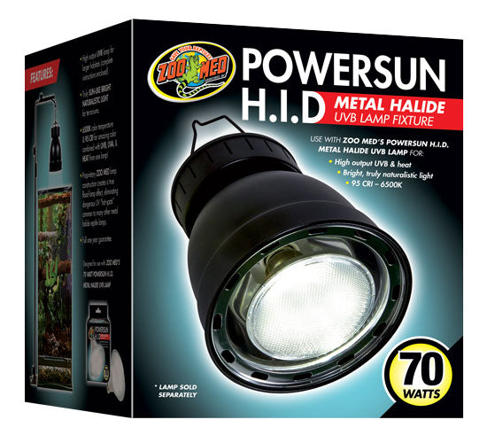 Zoo Med Powersun HID UVB Lamp Fixture
