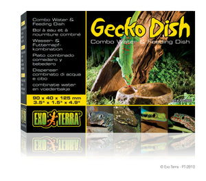 Exo Terra Gecko Combo Water & Feeding Dish