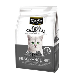Kit Cat Zeolite Charcoal Fragrance Free Cat Litter