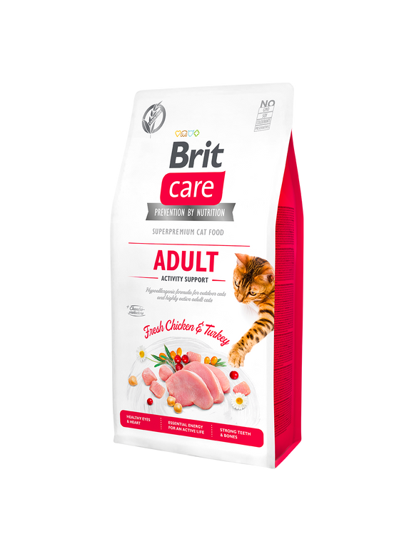 Brit Care Cat Grain Free Adult Activity Support