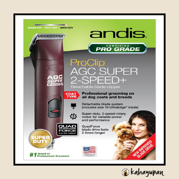 Andis ProClip Super 2 Speed Professional Pet Hair Clippers