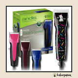 ANDIS Excel 5-Speed+ Professional Pet Hair Clippers (Pink)