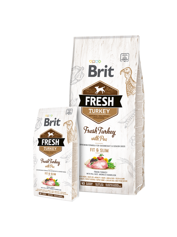 Brit Fresh Turkey with Pea Adult Fit and Slim