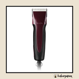 ANDIS Excel 5-Speed+ Professional Pet Hair Clippers (Burgundy)