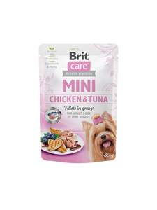 Brit Care Mini Chicken and Tuna Fillets in Gravy
