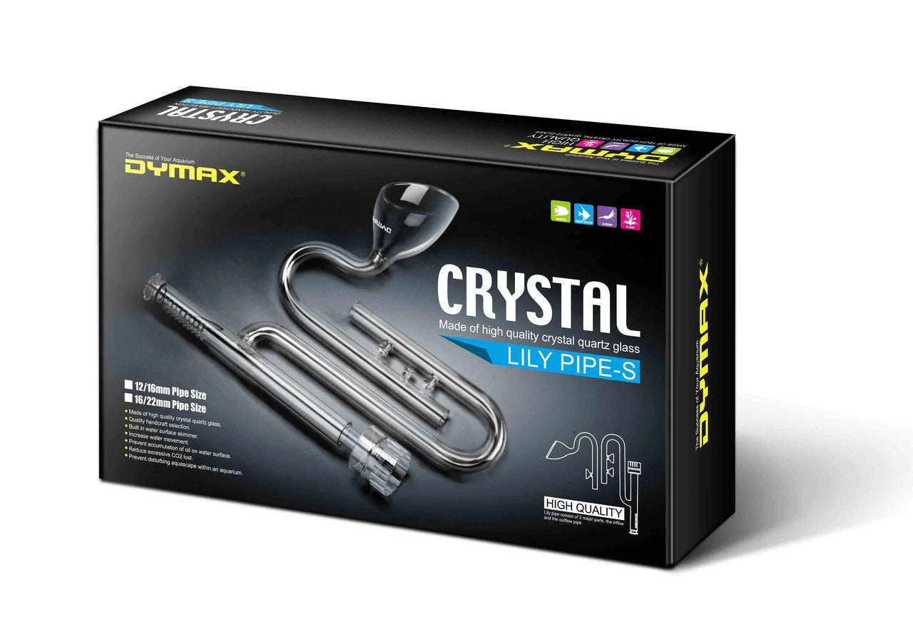 Dymax Crystal Lily Pipe S with Surface Skimmer kahayupan PH