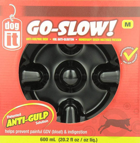 DogIt Go Slow Feeding Bowl Medium