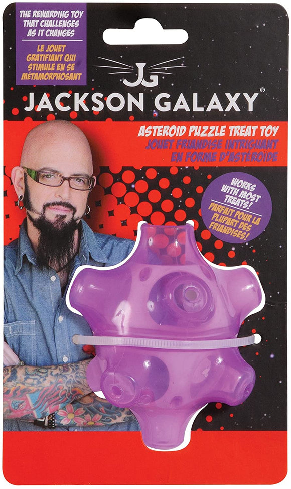 Jackson Galaxy Asteroid Puzzle Treat Toy