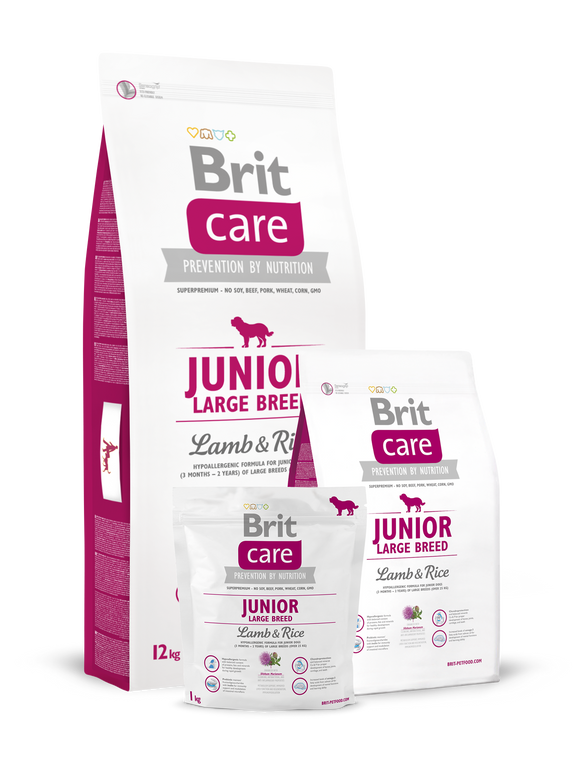 Brit Care Junior Large Breed Lamb and Rice