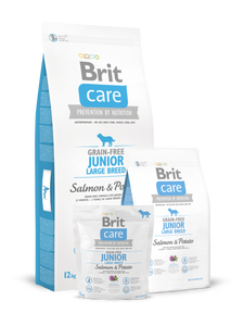 Brit Care Grain Free Junior Large Breed Salmon and Potato