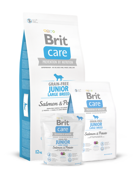 Brit Care Junior Large Breed Salmon Brit Care Grain Free Junior