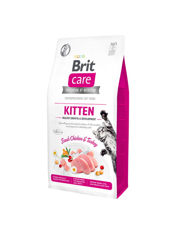 Brit Care Cat Grain Free Kitten Healthy Growth and Development