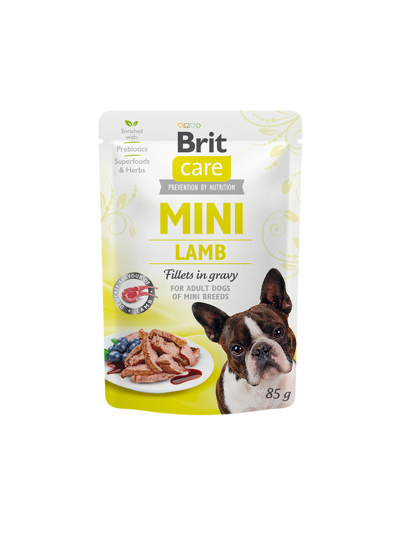 Brit Care Mini Lamb Fillets in Gravy for Adults