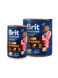 Brit Premium by Nature for Dogs Canned Wet Food Lamb with Buckwheat