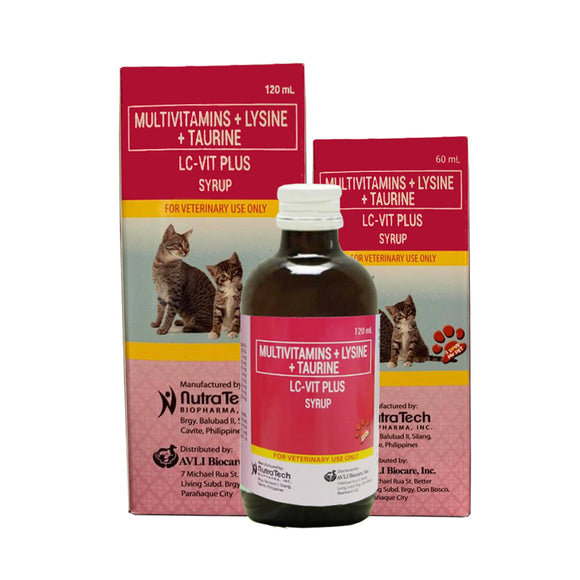 Nutratech LC-Vit Plus Pet Multivitamins Syrup