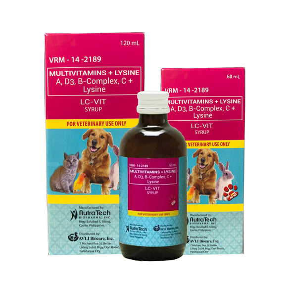 Nutratech LC-Vit Pet Multivitamins Syrup