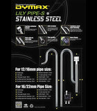 Dymax Stainless Steel Lily Pipe-S with Surface Skimmer