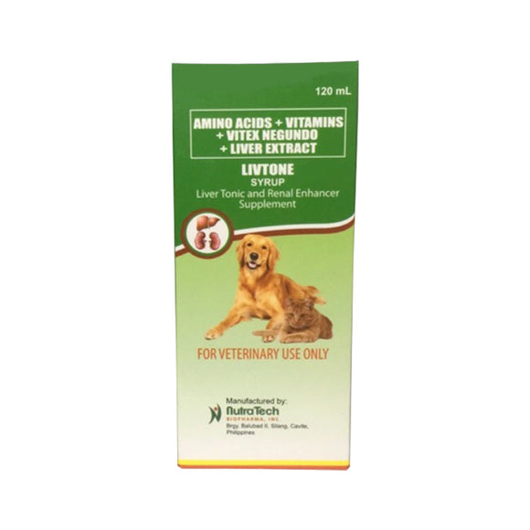 Nutratech Livetone Liver Tonic and Renal Enhancer (Amino Acids+Vitamins+Vitex Negundo+Liver Extract)