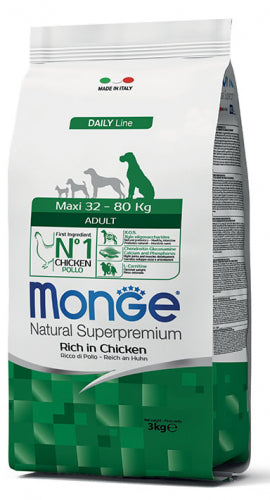 Monge Natural Superpremium Maxi Adult Rich in Chicken