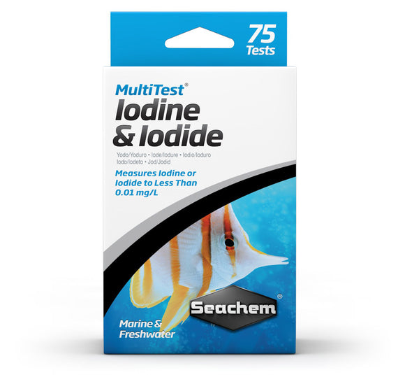 Seachem Multitest Iodine And Iodide