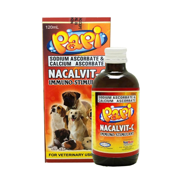 Papi Nacalvit-C Immunostimulant (Sodium Ascorbate+Calcium Ascorbate)