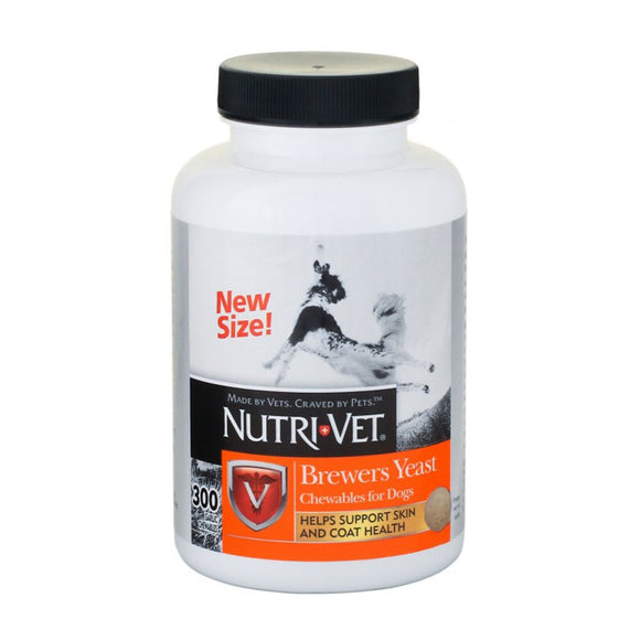 Nutrivet Brewers Yeast With Garlic Chewable For Dogs
