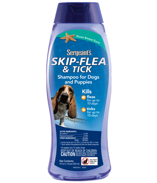 Sergeants Skip Flea And Tick Ocean Breeze Dog Shampoo