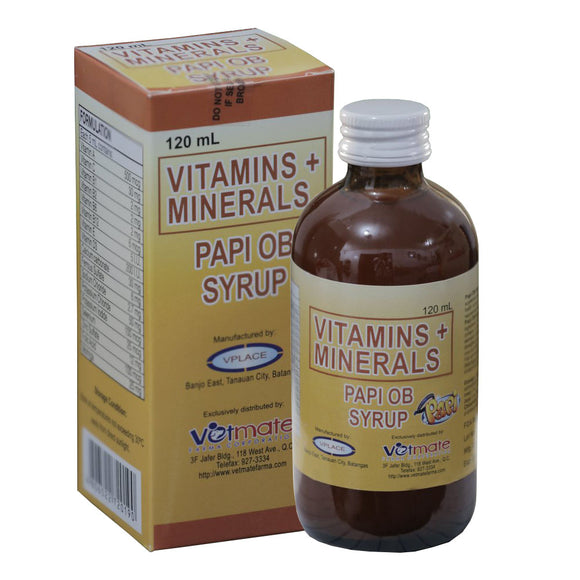 Papi OB Syrup Prenatal Vitamins+Minerals