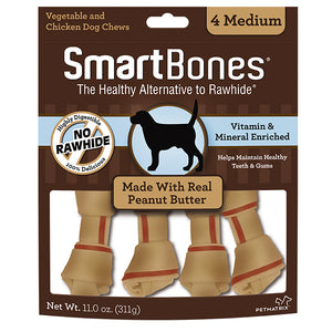 SmartBones Peanut Butter Classic Bone Chew