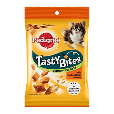 Pedigree Tasty Bites Crunchy Pockets with Chicken