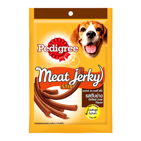 Pedigree Meat Jerky Dog Treats Stix Grilled Liver