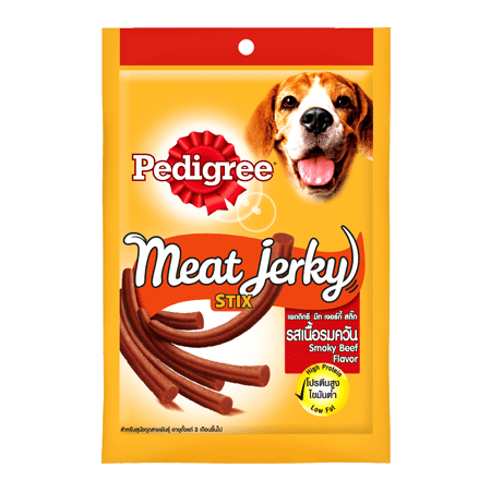 Pedigree Meat Jerky Dog Treats Stix Smoky Beef kahayupan PH