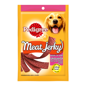 Pedigree Meat Jerky Dog Treats Strap Ham and Cheese