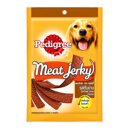 Pedigree Meat Jerky Dog Treats Strap Grilled Liver