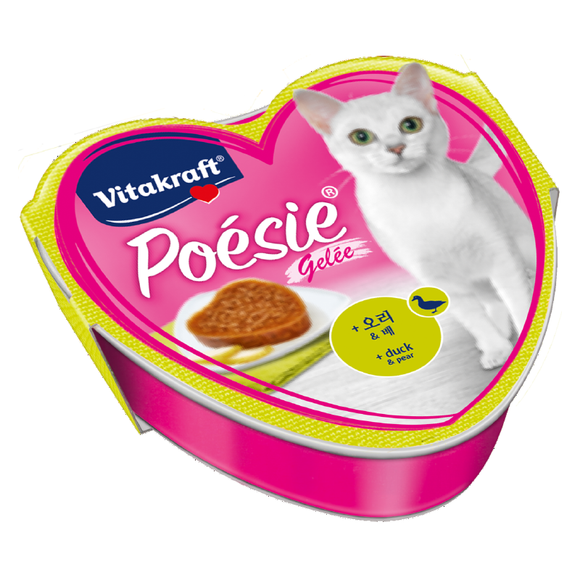 Vitakraft Cat Poesie Hearts Duck and Pear