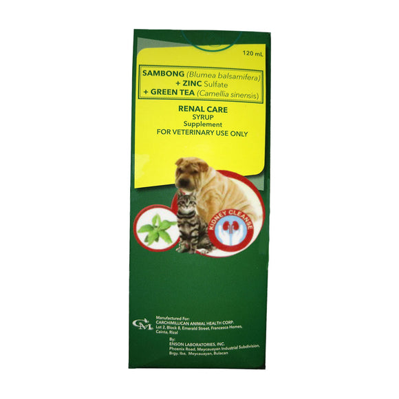 Renal Care Supplement Syrup (Sambong+Zinc Sulfate+Green Tea)