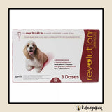 Revolution Anti Tick, Flea, Heartworm, Ear Mites, and Sarcoptic Mange Mites Topical Solution for Dogs