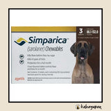 Simparica Anti Tick and Flea Chewable for Dogs